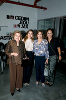 Elvia Peña de Quiroga, Mónica Garza de Probert, Julia Peña de Garza y Paula Lambretón de Lara