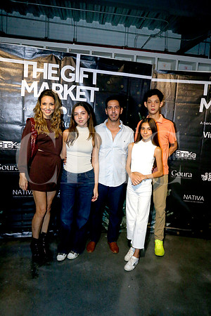 Adriana Franco de Saide, Ivanna Saide, Raúl Saide, Aliah Saide y Raúl Saide