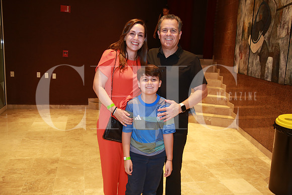 Patricia Martínez, Humberto Fonsceca y Rodrigo Fonsceca