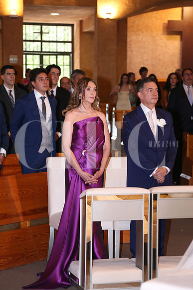 PAPÁS DE LA NOVIA. Rosa María Venegas de Acosta y Miguel Ángel Acosta 2