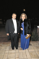 Enrique Villarreal y Margarita Abeldroc de Villarreal (papás del novio)