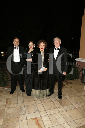Guillermo Alarcón, Bárbara de Alarcón, Susana González de Segovia y  Enrique Segovia