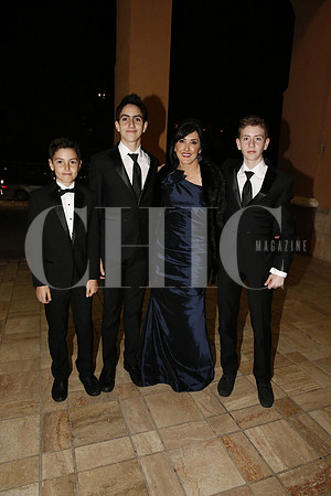 Miguel Segovia, Juan Carlos Segovia, Yolanda Garza de Segovia y Andrés Segovia