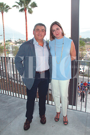 José Antonio Fernández y Eva Garza de Fernández