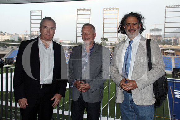 Mauricio Gonzalez, Alan Cahoon y Enrique tamez