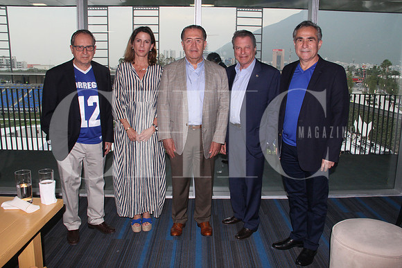 Salvador Alba, Barbara Garza, Eugenio Garza Herrera, Miguel Schwartz y Hector Escamilla (2)