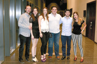 Juan Pablo Canseco, Adriana Kalifa, isabella Tancredi, Jesus Mertinez, Patricio Lamothe y Paola Castillo