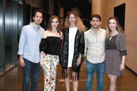 Adrian garcia, Valeria Madero, Lorena Garcia, Samantha Lzoano y Hernan Gonzalez