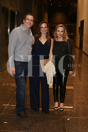 Andres Schleske, Irma de Schleske y Gabriela Valdes de Arevalo