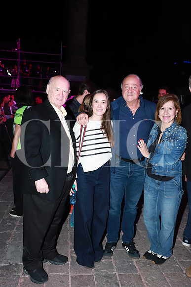 Alejandro Morales, Marcel Villarreal, Javier Navarro, Ofelia de Navarro