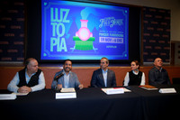 Arturo Cantú, Jesús Guerrero, Federico Clariond, Anabel Mellado y Berbardo Bichara