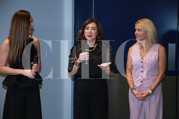 Claudia Huizar, Clementina De la Garza y Teté García Luna