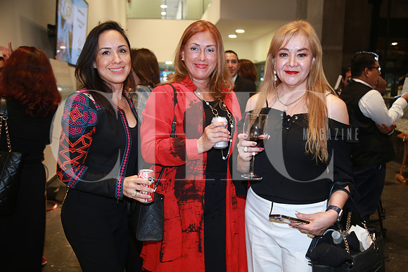Daniela Canales, Patricia Carranza y Alma Cortés