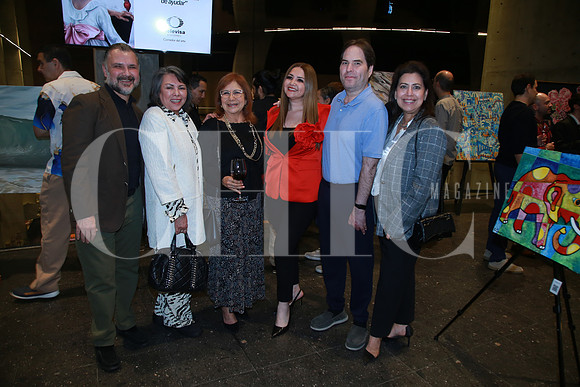 Héctor Leal, María Virginia Delgado, Adriana Oropeza, Alicia Carranza, Mauricio Davalos y Yayis Garza (3)
