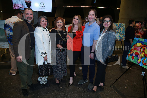Héctor Leal, María Virginia Delgado, Adriana Oropeza, Alicia Carranza, Mauricio Davalos y Yayis Garza