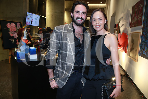 Salvador De Alba y Claudia Huizar