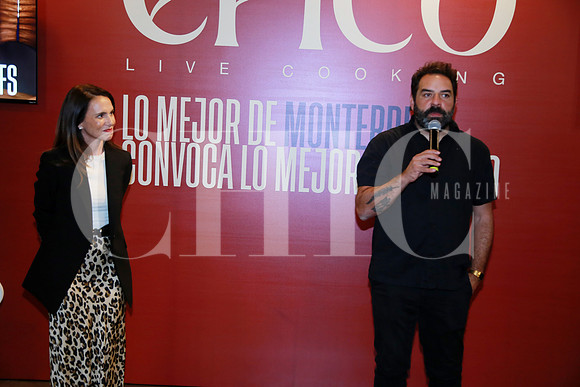 Daniela Mijares y Pedro Reyes