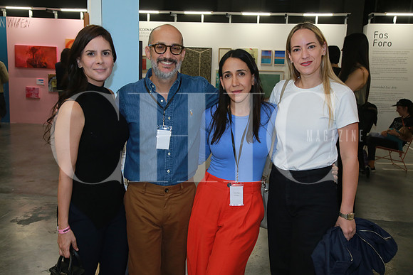 Cecilia Lucia Martínez, Chuma Montemayor, Mónica González y Claudia Julián