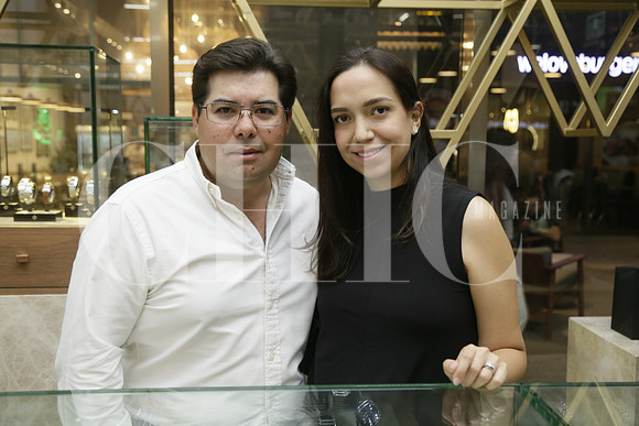 Pedro Saro y Grecia Salazar