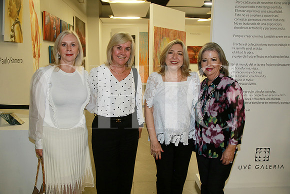 Ediith Kleen, Mayela Coello, María Elena de Villarreal y Rosy Alanis de Costilla