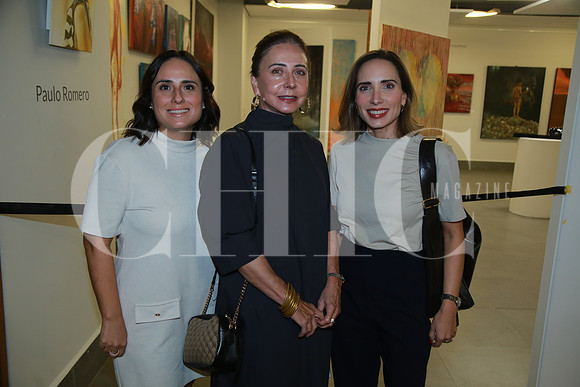 Marcela Porte , Macela Camelo y Jimena Porte