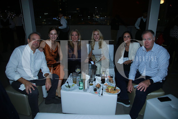 Julio Heckmuller, Sandra Pozas, Regina Kaun Verónica Gracia, Brenda Salinas y Claudio Fernández