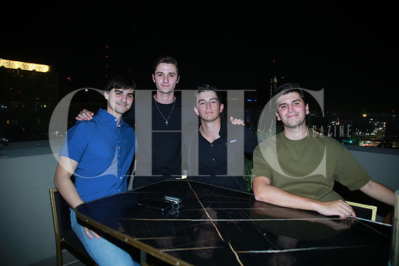 Miguel Pozas, Fernando Pozas, Tomás Heckmuller y David Heckmuller