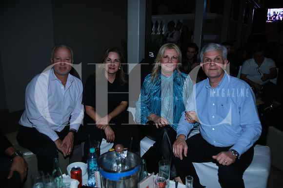 Patricio Garza, Claudia Galván de Garza , Patty Rodríguez de Coronado y Ricardo Coronado