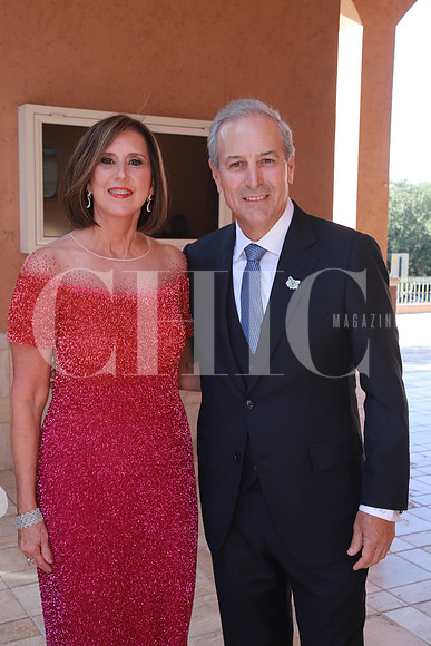 (papás del novio) Gabriela Jaime de Barrera y Lorenzo Barrera