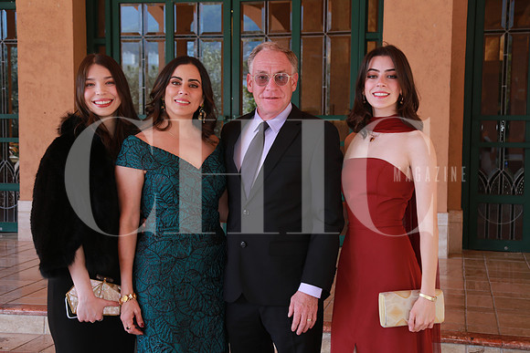 Lesly Hernández, Magda Hernández de Lozano Everardo Lozano y Sofia Lozano