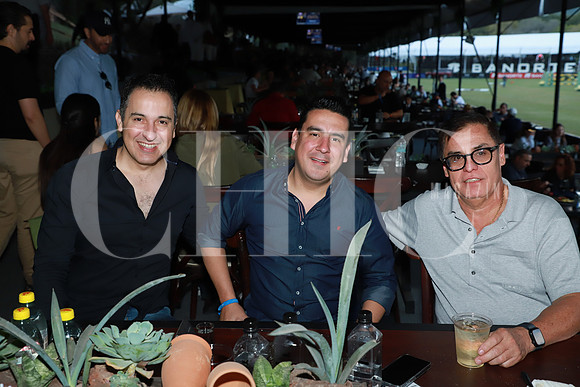 Iván Tamez, Alejandro Chapa y Luis Barragán 1