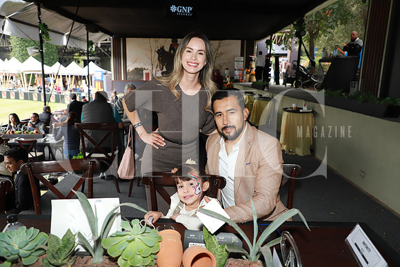 Julia Rodríguez, Luis Zamora y Ana Paula Zamora