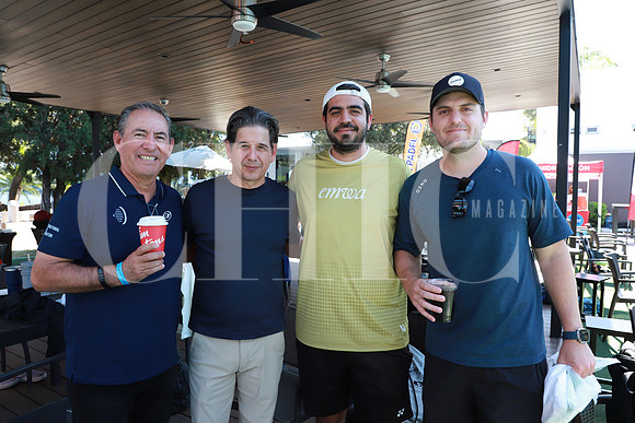 Jorge Angelinos, Alejandro Valdés, Mario Parra y Jorge Forseck0