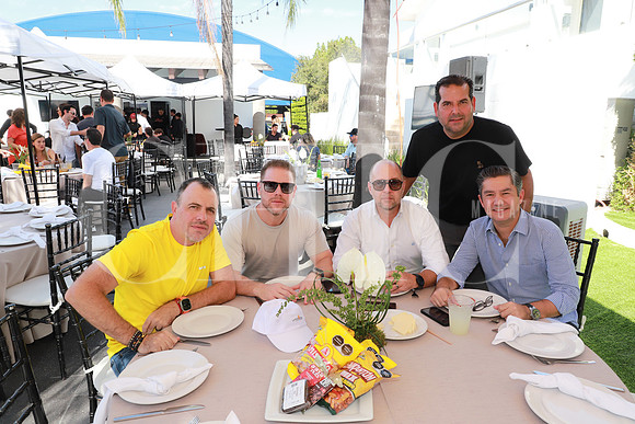 Raúl Garza, Luis Cordero, Gabriel Vázquez, Carlos Villarreal y Alejandro Calles 1