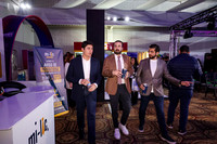 Gerardo Benitez, Muricio Farah y Juan Pablo Castuera
