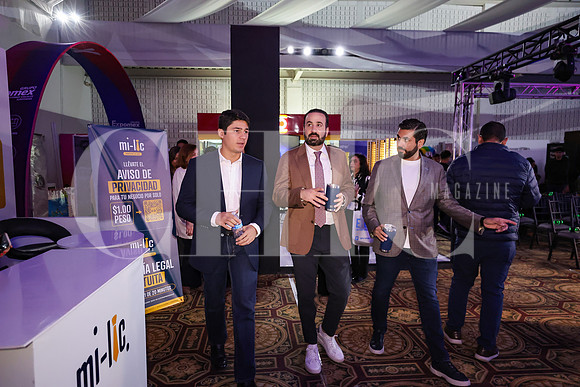 Gerardo Benitez, Muricio Farah y Juan Pablo Castuera