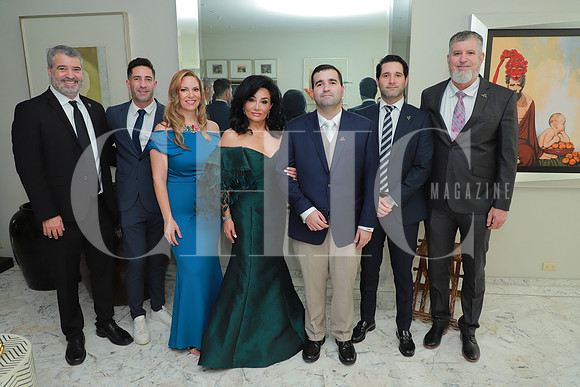 Alfredo Moreno, Rafael Moreno, Cecilia McNeil, Ricardo Moreno, Sergio Moreno y Rafael Moreno 2