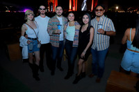 Fernanda Carrera, Fernando Esteban, Luis Robles, Aileen Robles, Lizeth Cantú y Carlos Garza