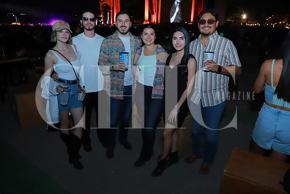 Fernanda Carrera, Fernando Esteban, Luis Robles, Aileen Robles, Lizeth Cantú y Carlos Garza