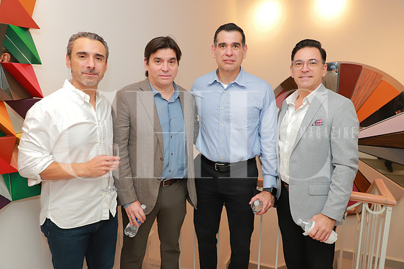 Rolando Elizondo, Arturo Moyeda, Manuel Montemayor y Adrián Garza 2