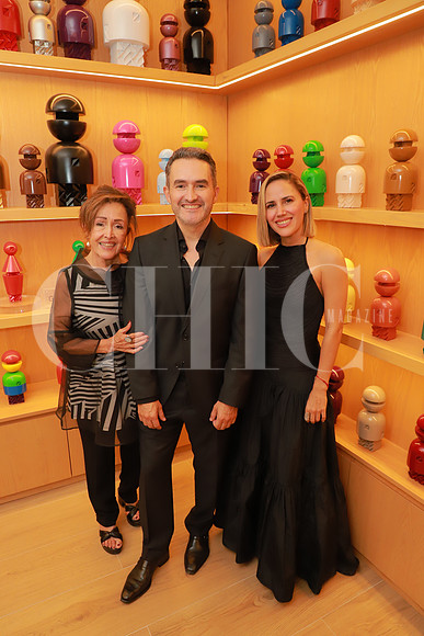 Olga Valdés, Luis W Guajardo y Olaya Guajardo 1
