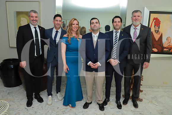 Alfredo Moreno, Rafael Moreno, Cecilia McNeil, Ricardo Moreno, Sergio Moreno y Rafael Moreno 8