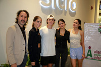 Alejandro Campbell, Mariana Matutes, Alfredo Monterubio Andrea Partida y Daniela Lozano