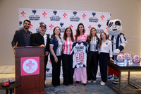 Iván Cepeda, Juan Ramón Palacios, Alexandra Ayala, Karla Garza de Sada, Ale Delgadillo, Cristina Gutíerrez y Alinne Medellin