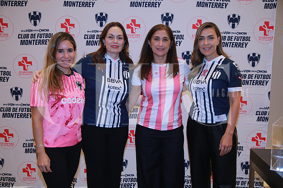 Yolis Rodríguez, Alexandra Ayala, Karla Garza de Sada y Cristina Gutíerrez