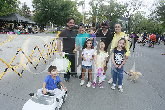 Goyo Villarreal, Goyo Villarreal, Alicia Villarreal, Renata Villarreal, Máximo Villarreal, Fátima Cueva, Marco González, Anabel Paredes y Nicole González