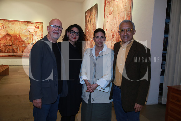 Alfredo Stefano, Ninfa Romero, Marcla Guerra y Mentor Tijerina (2)
