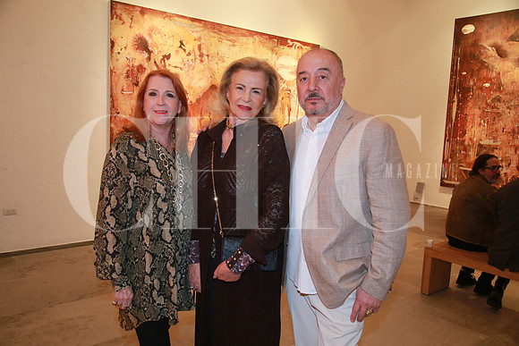Beatriz Zepeda, María Elena Bolson y Jesús Drexel