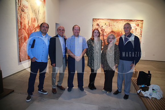 Fernando Quintanilla, José Garza, Roberto Silva Betariz Zepeda, Lupita SIller y Rafael Bausone
