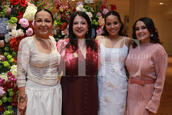Esthela Guajardo, Martha Adame, María José e Iliana Nieto